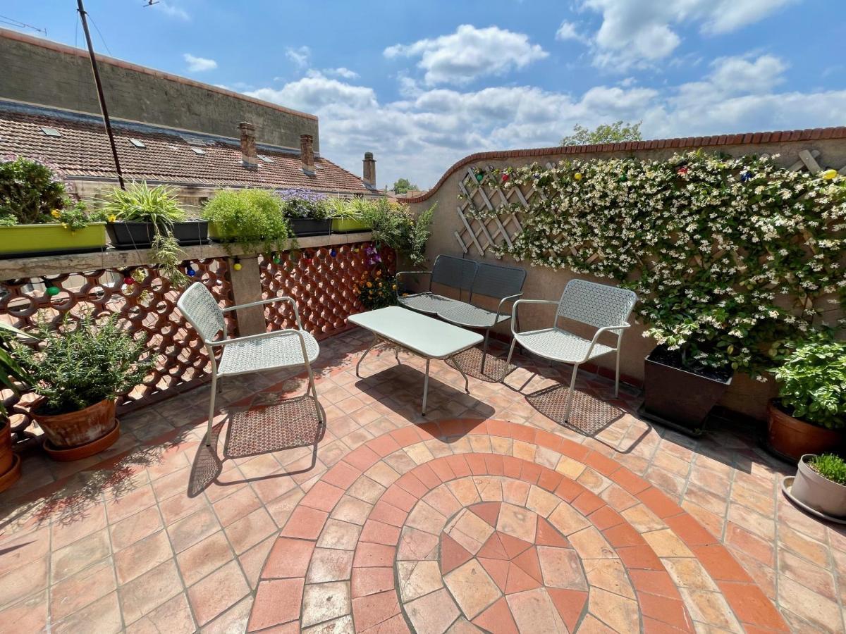L'Atypique - T3 Grande Terrasse, Bbq Vue Et Cheminee Apartment Avignon Ngoại thất bức ảnh